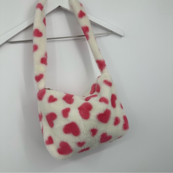 Coquette Heart White Love Shoulder Bag - Picture 4 of 6